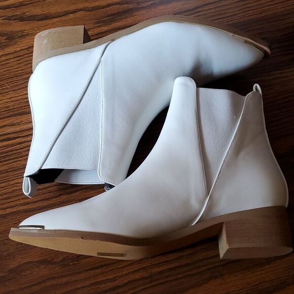 SHELN Chelsea leather ankle boots size 39. NWOB - Picture 1 of 8